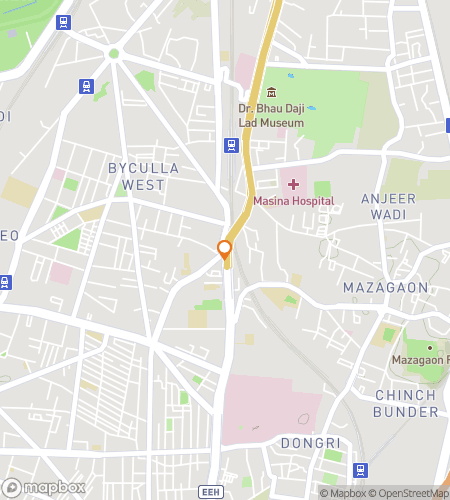 Map of scavenger hunt walking tour for Move over to Mumbai!