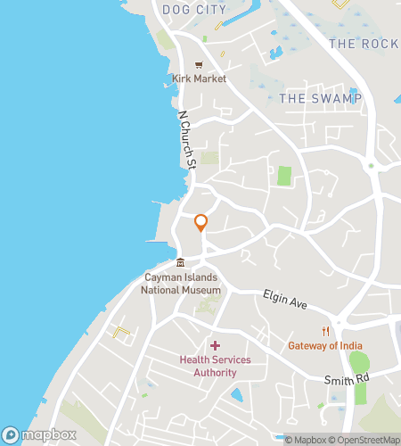 Map of scavenger hunt walking tour for Georgetown's Hunt-tastic Adventure.