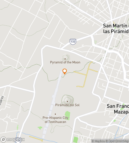 Map of scavenger hunt walking tour for San Martín Centro Scaven-ger Downtown