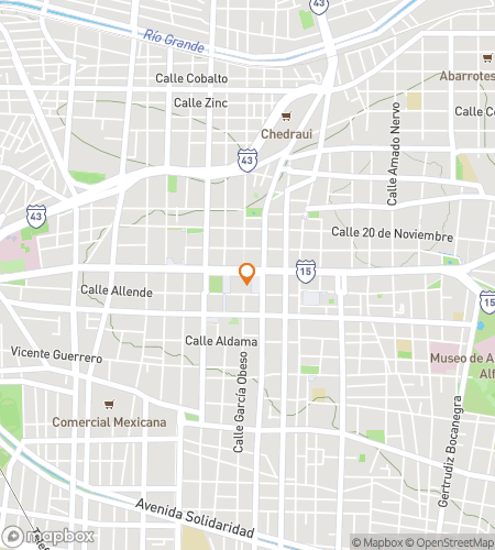 Map of scavenger hunt walking tour for Morelia‘s Magnificent Mystery Hunt