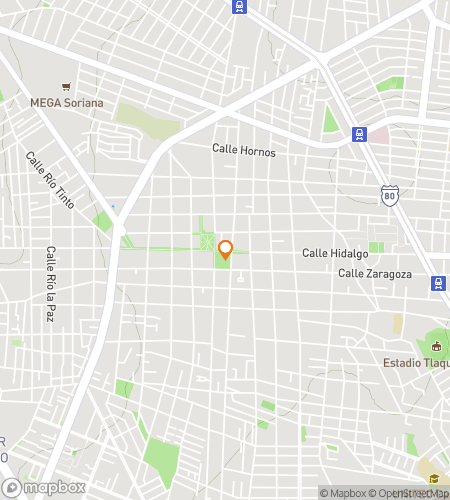 Map of scavenger hunt walking tour for Hola-la-jara! The Centro & Tlaquepaque Chase