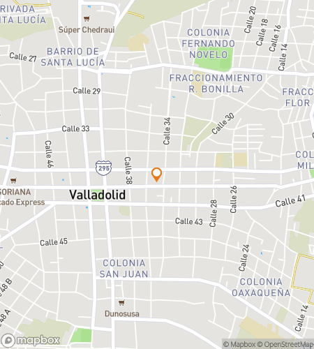 Map of scavenger hunt walking tour for Colors of Valladolid Hunt