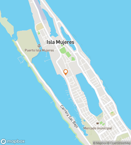 Map of scavenger hunt walking tour for Coral, Caves & Caribbean Trails