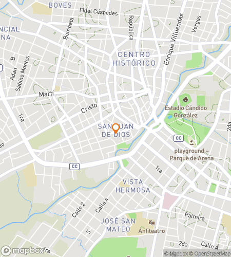 Map of scavenger hunt walking tour for Camagüey Unfolded: Cuba’s Hidden Heart