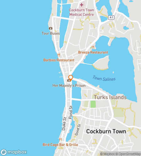 Map of scavenger hunt walking tour for Sea What You Can Find: The Cockburn Town Challenge