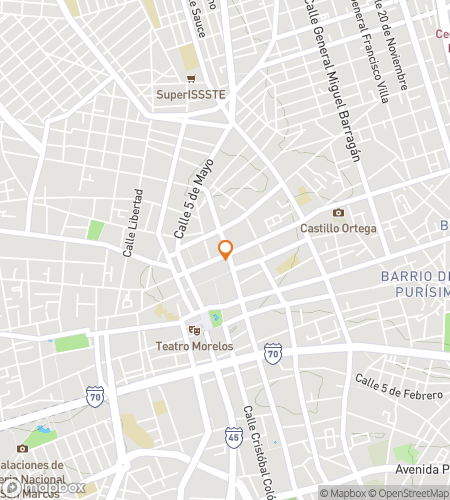 Karta över stadsvandring med skattjakt för festivaler och fontäner: Aguascalientes