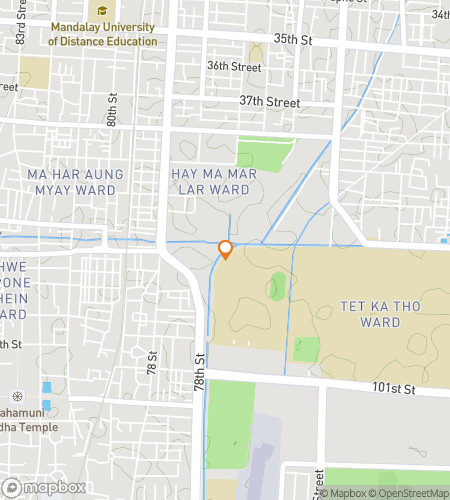 Map of scavenger hunt walking tour for Mandalay: Where the Sun Sets on Gold