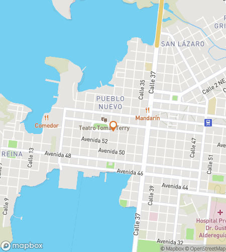 Map of scavenger hunt walking tour for Cienfuegos Arch and Authority Hunt