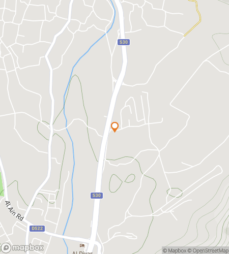 Map of scavenger hunt walking tour for Fortress of the Desert: The Nizwa Hunt