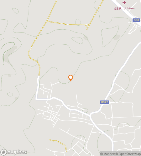 Map of scavenger hunt walking tour for Fortress of the Desert: The Nizwa Hunt