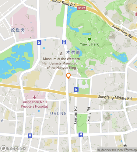 Map of scavenger hunt walking tour for Whispers of the Canton City: The Guangzhou Adventure
