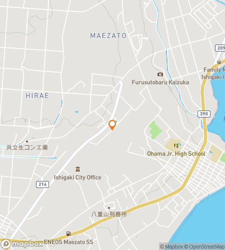 Map of scavenger hunt walking tour for Whispers of the Yaeyama: Discovering Ishigaki