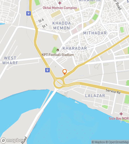 Map of scavenger hunt walking tour for Portside Puzzle Path