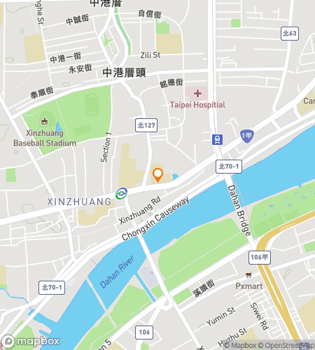 Map of scavenger hunt walking tour for The Gateway to Taiwan’s Hidden Corners