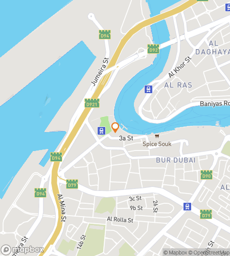 Map of scavenger hunt walking tour for Wind Towers and Royal Rooftops: The Al Shindagha Scavenger Hunt
