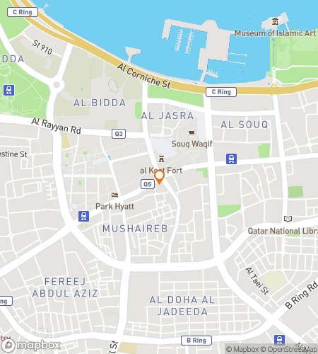 Map of scavenger hunt walking tour for Doha: Desert Dreams & City Clues