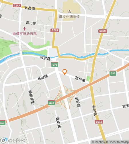 Map of scavenger hunt walking tour for Qujing: Gateway to Eastern Yunnan