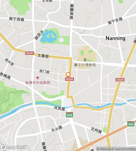 Map of scavenger hunt walking tour for Qujing: Gateway to Eastern Yunnan