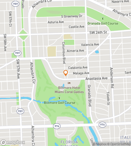 Map of scavenger hunt walking tour for Coral-ly Amazing Adventure