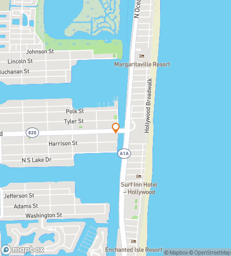 Mapa pěší prohlídky scavenger hunt pro Hooray for Hollywoods Broadwalk!