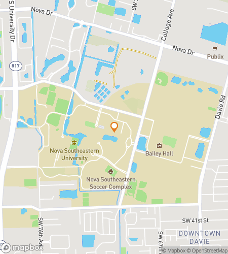 Χάρτης περιπάτου scavenger hunt για το Nova Southeastern University Hunt