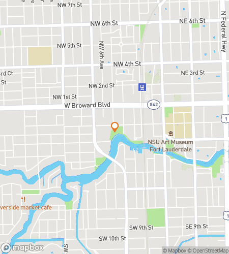 Mappa del tour a piedi con caccia al tesoro per Fort Lauderdale&colon; Walk It Like You Own It