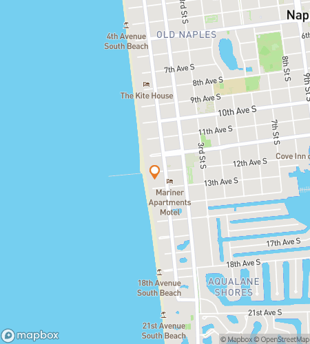 Mapa lovu na poklad s pěší prohlídkou od Naples Beach