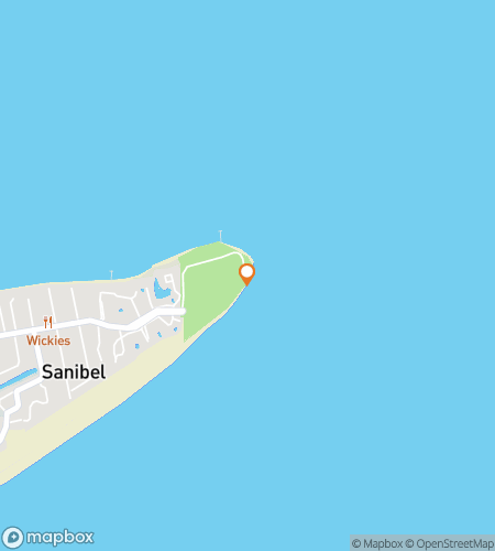 Map of scavenger hunt walking tour for Sanibel Gulf-Blue Moments&colon; Shops&comma; Shores&comma; Surprises