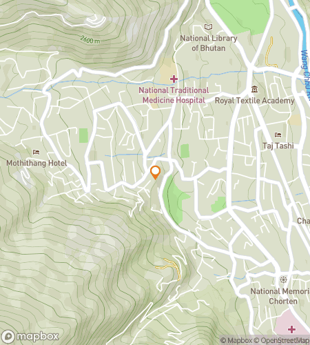 Map of scavenger hunt walking tour for Buddha Dordenma & Breezes Quest