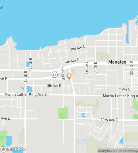 Map of scavenger hunt walking tour for Downtown Drift: Manatees, Mills & Mischief Unleashed