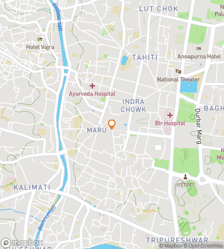 Map of scavenger hunt walking tour for From Bells to Palaces: A Journey Through Old Kathmandu