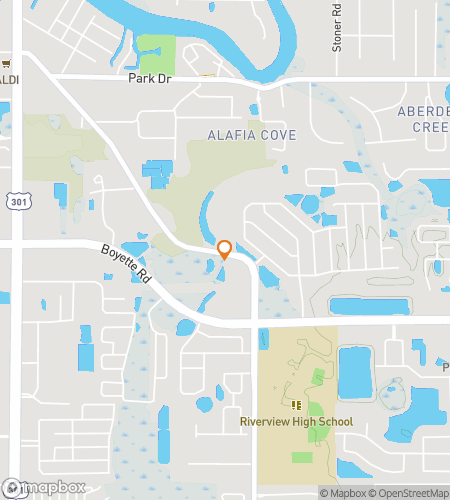 Map of scavenger hunt walking tour for Riverview Scavenger Hunt