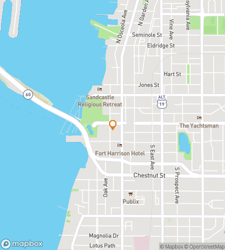 Map of scavenger hunt walking tour for Coldwater Souls: The Spirit Chase