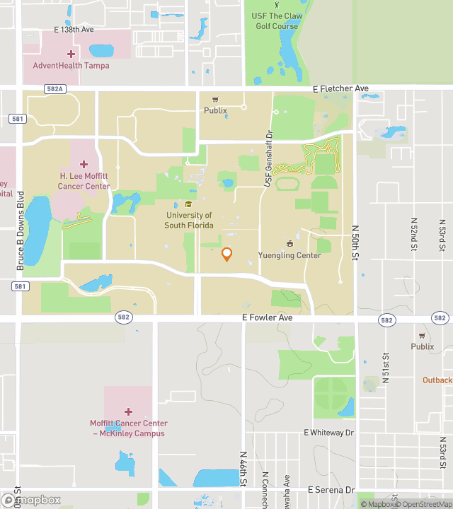 מפת סיור רגלי של חיפוש אוצרות עבור 'שורוּת על השטיח': המשימה של קמפוס USF