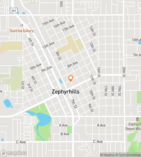Carte de la chasse au tr&eacute;sor pour Zephyr-ly Fun &agrave; Zephyrhills &excl;