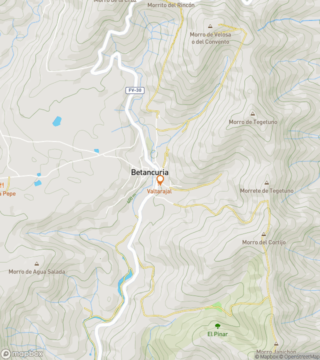 베타נק우리야(Better in Betancuria) 섬 비밀 찾기 스캐빈저 헌트 워킹 투어 지도