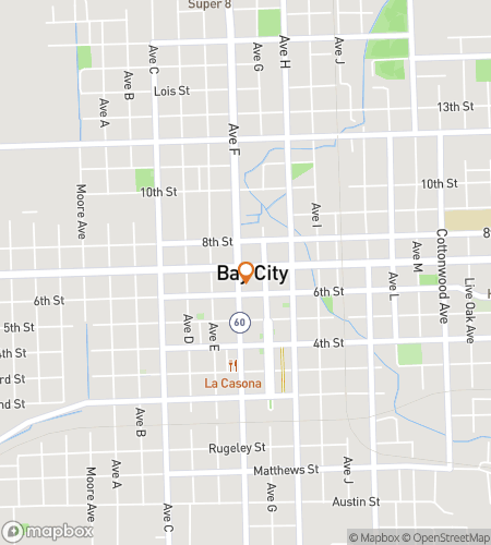 Hartă pentru turul pietonal cu vânătoare de comori pentru Bay City Bonanza Bash