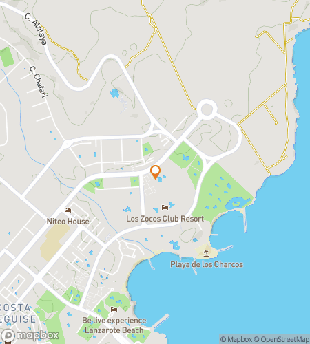 Map of scavenger hunt walking tour for Villa de Teguise Treasure Trail