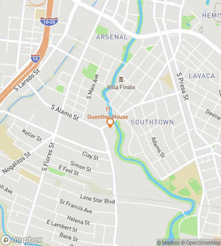 Map of scavenger hunt walking tour for Nathan San Antonio scavenger hunt