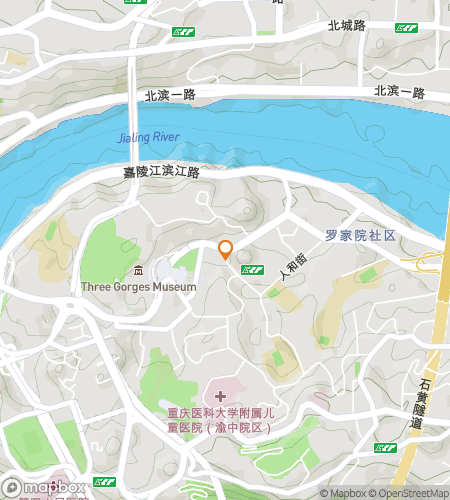 Map of scavenger hunt walking tour for Chongqing: The City Above the Clouds