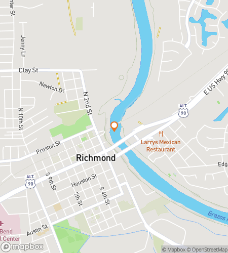 Map of scavenger hunt walking tour for Richmond's Downtown Delight Scavenger Hunt