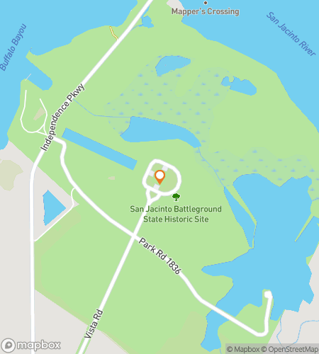 Map of scavenger hunt walking tour for Deer Park Downtown Dash