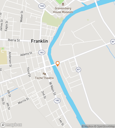 Map of scavenger hunt walking tour for Franklin Bonanza Hunt