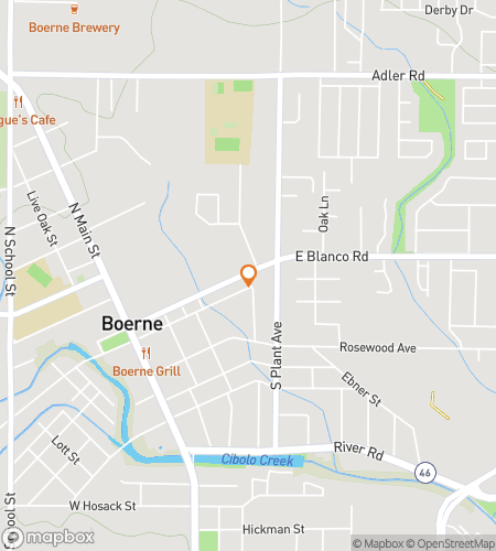 Hartă tur ghidat cu vânătoare de comori pentru Boerne Bonanza Extravaganza