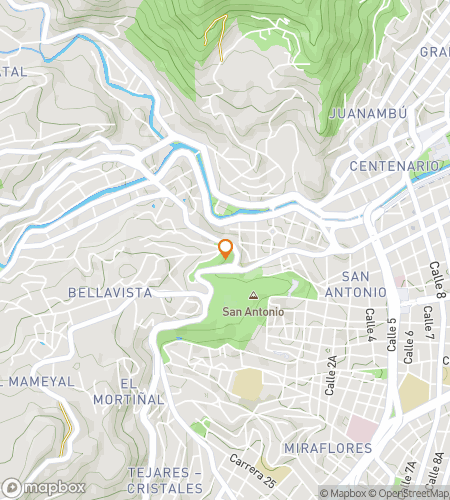 Map of scavenger hunt walking tour for Salsa, Stories & Streets of Cali