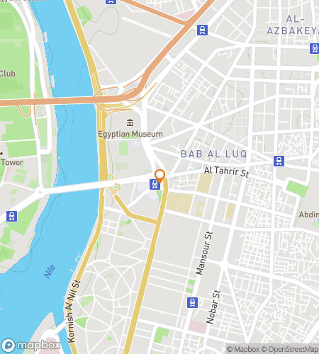 Map of scavenger hunt walking tour for Pharaoh Files: Downtown Edition
