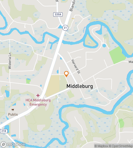 แผนที่ทัวร์เดินล่าสมบัติสำหรับ Meet Ya in the Middle&colon; The Easygoing Middleburg Hunt