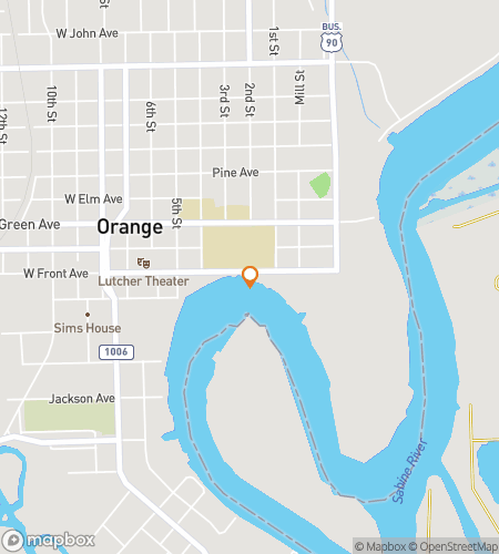 Map of scavenger hunt walking tour for Orange Outburst Adventure Hunt