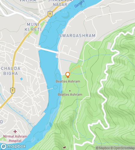 Map of scavenger hunt walking tour for Bridges, Bells & Blessings