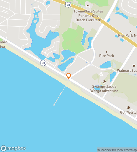 Map of scavenger hunt walking tour for A Panama Party